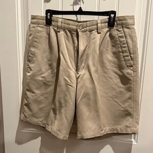 Dockers Men's Khaki Flat Front Shorts